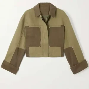 Angie O’Grady Ransom Canyon 2026 Lauren Glazier Green Cotton Jacket