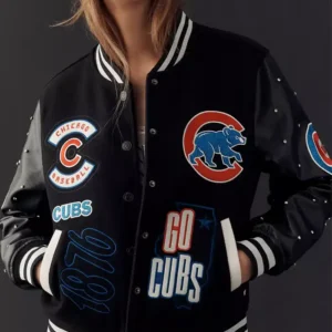 Anthropologie MLB Letterman Jacket