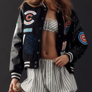 Anthropologie MLB Letterman Jacket Sale