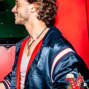Antonio Cipriano Attending VIP Victus Sports Party Victory Brewing Satin Jacket