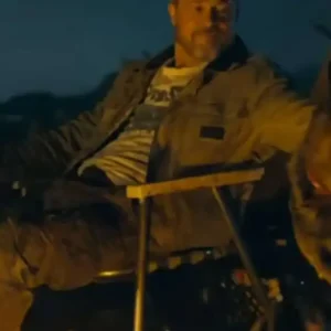 Brad Pitt Heart of the Beast 2026 James Belmont Beige Jacket