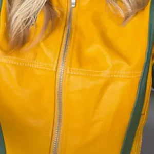 Brazil Lily Rowland Moto Yellow Jacket