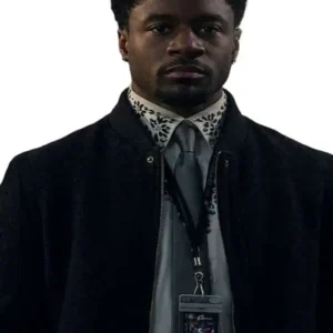 Charles Babalola Fightland 2026 Ezekiel Marshall Black Bomber Jacket