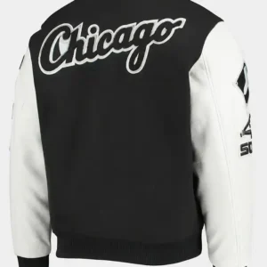 Chicago Sox Varsity Black And White Jacket