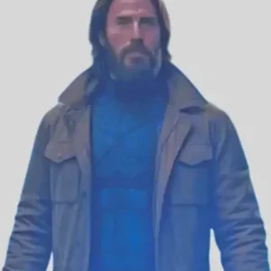 Chris Evans Movie Avengers Doomsday Steve Rogers Brown Jacket