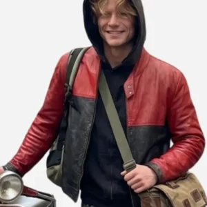 Clayface 2026 Tom Rhys Harries Leather Jacket
