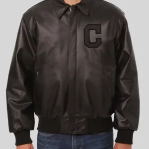 Cleveland Guardians Leather Jacket