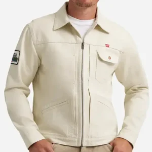 Coors Banquet x Wrangler White Pinnacle Jacket