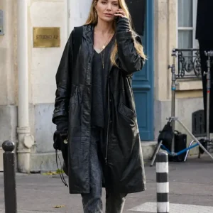 Couture 2026 Angelina Jolie Leather Coat