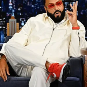 DJ Khaled The Tonight Show Starring Jimmy Fallon Season 13 White Jacket Sale