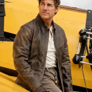 Digger 2026 Tom Cruise Digger Rockwell Leather Jacket