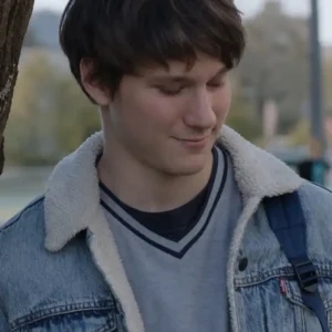 Elle S01 Miles Shearling Denim Jacket