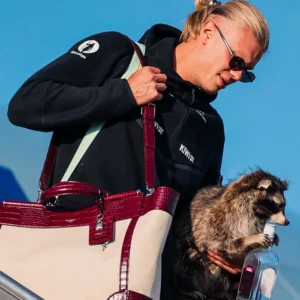Erling Haaland Norway Nike Fleece Track Jacket