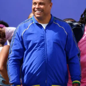 FIFA Halftime Show 2026 Ronaldo Nazário Blue Jacket