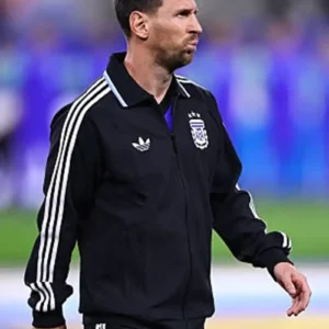 FIFA World Cup 2026 Adidas Argentina Black Away Anthem Jacket
