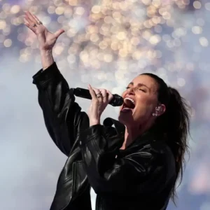 FIFA World Cup 2026 Ceremony Idina Menzel Black Jacket
