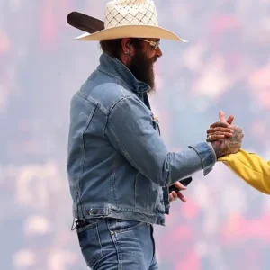 FIFA World Cup 2026 Final Post Malone Halfthime Show Performance Denime Jacket