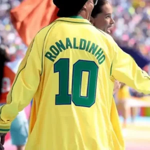 FIFA World Cup 2026 Ronaldinho Final Halftime Show Yellow Track Jacket