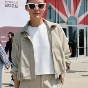 FIFA World Cup Final 2026 Olivia Palermo Beige Jacket