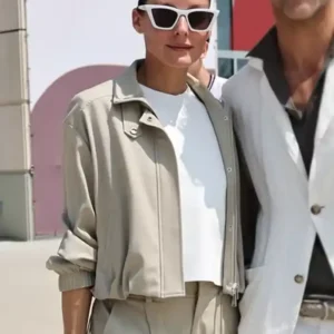 FIFA World Cup Final 2026 Olivia Palermo Beige Jacket For Sale