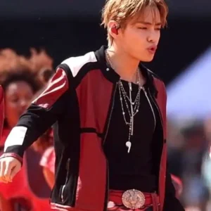 FIFA World Cup Performance Halftime Show Taehyung Leather Jacket For Sale