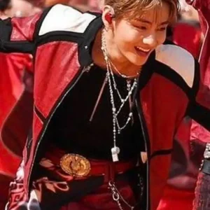 FIFA World Cup Performance Halftime Show Taehyung Leather Jacket Sale