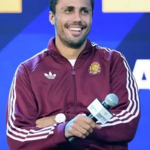 Fanatics Fest NYC 2026 Rodri Spain Maroon Jacket