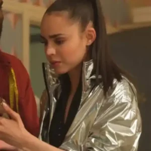 Feel The Beat April Dibrina Silver Coat