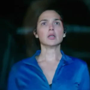 Gal Gadot 2026 The Runner Movie Blue Track Jacket For Women