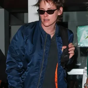 Giorgio Baldi Santa Monica Kristen Stewart Blue Jacket