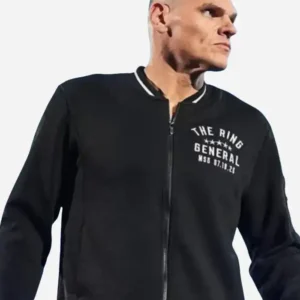 Gunther 2026 WWE Saturday Night’s Main Event The Ring General Black Track Jacket