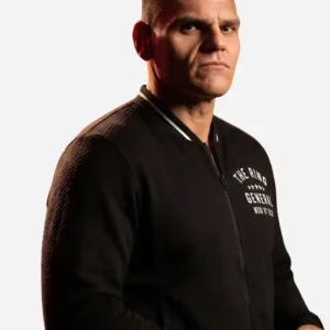 Gunther 2026 WWE Saturday Night’s Main Event The Ring General Black Track Jacket Sale