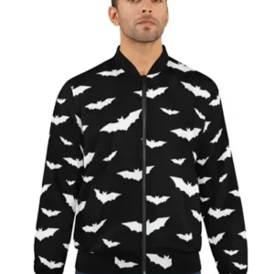 Halloween Bats Bomber Jacket