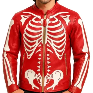Halloween Skeleton Red Jacket