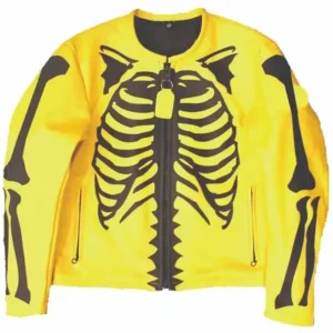 Halloween Skeleton Yellow Jacket