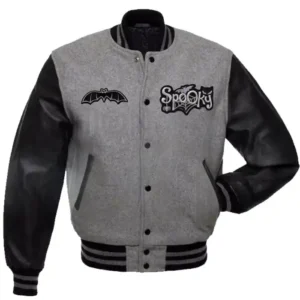 Hallows Angels Spooky Varsity Jacket