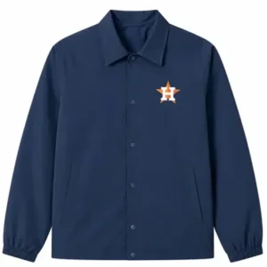 Houston Astros True Navy Coaches Jacket