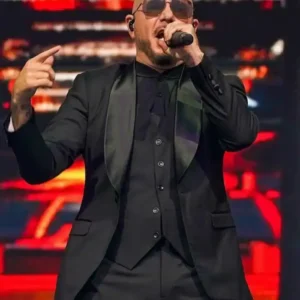 I’m Back Tour 2026 Pitbull Black Blazer