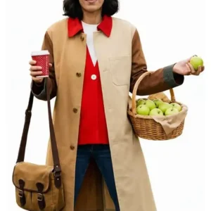 In The City 2026 Danielle Olivera Colorblock Cotton Coat