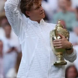 Jannik Sinner Wimbledon 2026 Championship Final Wining Track Jacket
