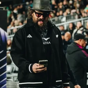 Jason Momoa New Zealand Adidas All Blacks Bomber Jacket For Sale