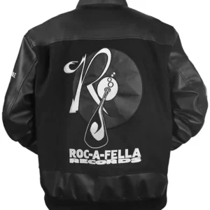 Jay-Z Reasonable Doubt x New York Yankees Black Wool Bomber Varsity Jacket Sale