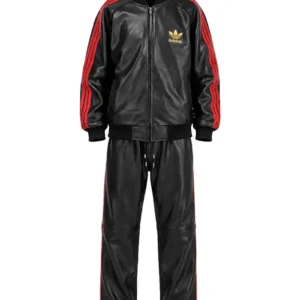 Jonathan Davis Leather Tracksuit