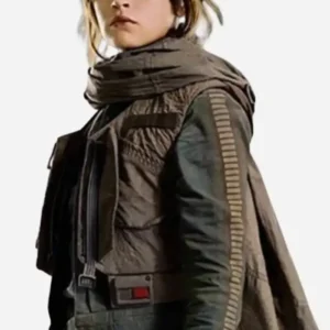 Jyn Erso Rogue One Jacket and Vest Set for Women