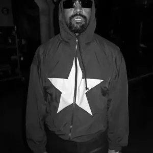 Kanye West LA 2026 Don Toliver Octane Performance windbreaker Hooded Jacket