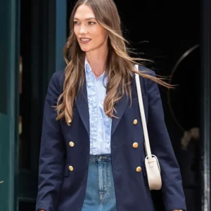 Karlie Kloss New York City 2026 Blue Blazer