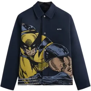 Kith x Marvel X-Men Wolverine Coaches Jacket