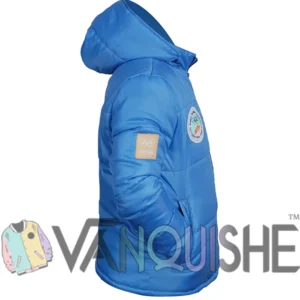 Lacoste x Olympic Heritage Cortina Blue Puffer Jacket Sale