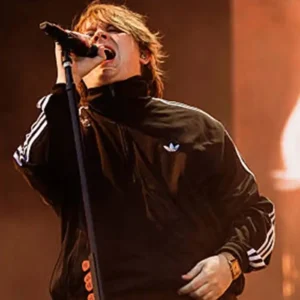 Lewis Capaldi 2026 Performance Adidas Firebird Black Track Jacket