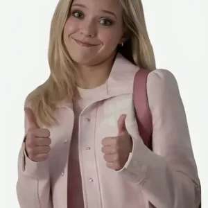 Lexi Minetree 2026 Elle S01 Elle Woods Pink Cropped Leather Jacket